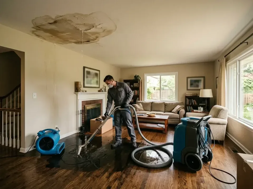 attic-pipe-burst-ceiling-drip-008 — frequently asked questions, Water Damage Restoration & Carpet Care in Oakwood, OH